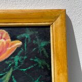 Large flower bouquet painting