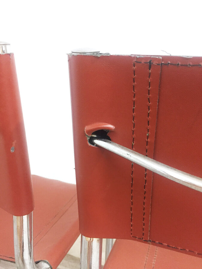 Pair chairs modernism 1970