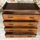 Vintage chest of drawers with 4 drawers, 50s /60