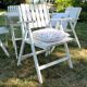 R. Gleizes table armchairs & vintage garden chair set