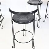 Set of stools and table "Bla station"