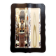 Miroir déformant convexe et concave vintage - 20ème siècle
