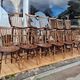 Baumann Tacoma model / series of 12 western chairs: Nordic-inspired design