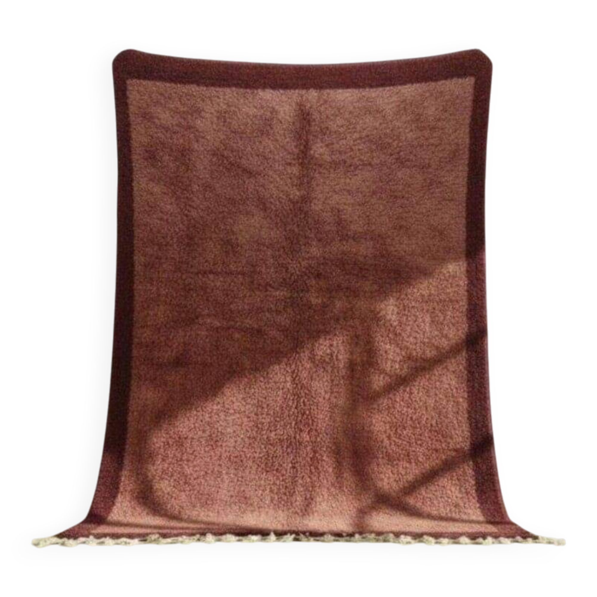 Tapis en laine pure fait main sur mesure taille 2/3