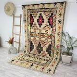 Handmade moroccan berber carpet 255 x 146 cm