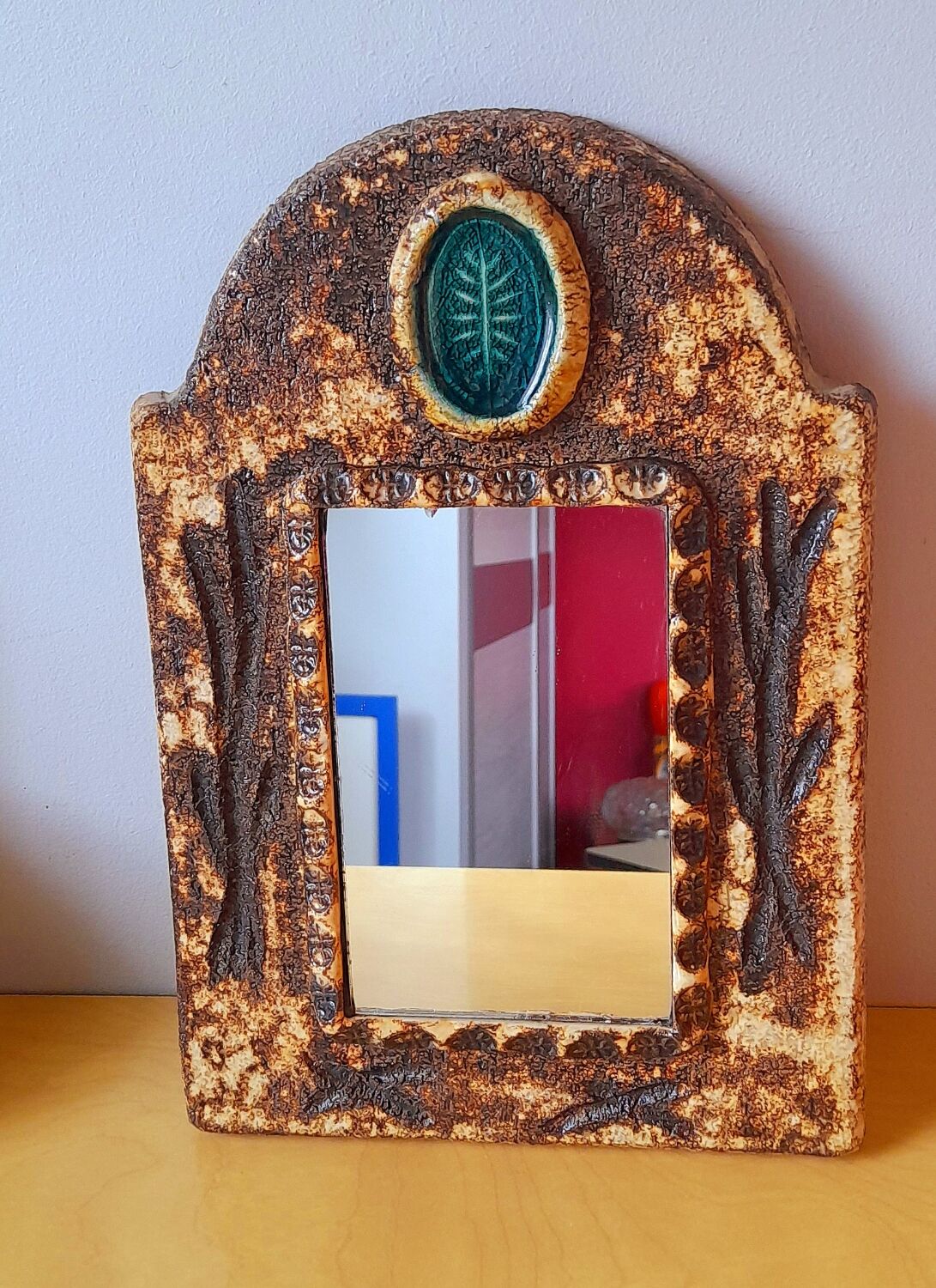Mirror François Lembo Vallauris 60s