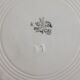 4 plates iron earth Mimosa Creil-Montereau