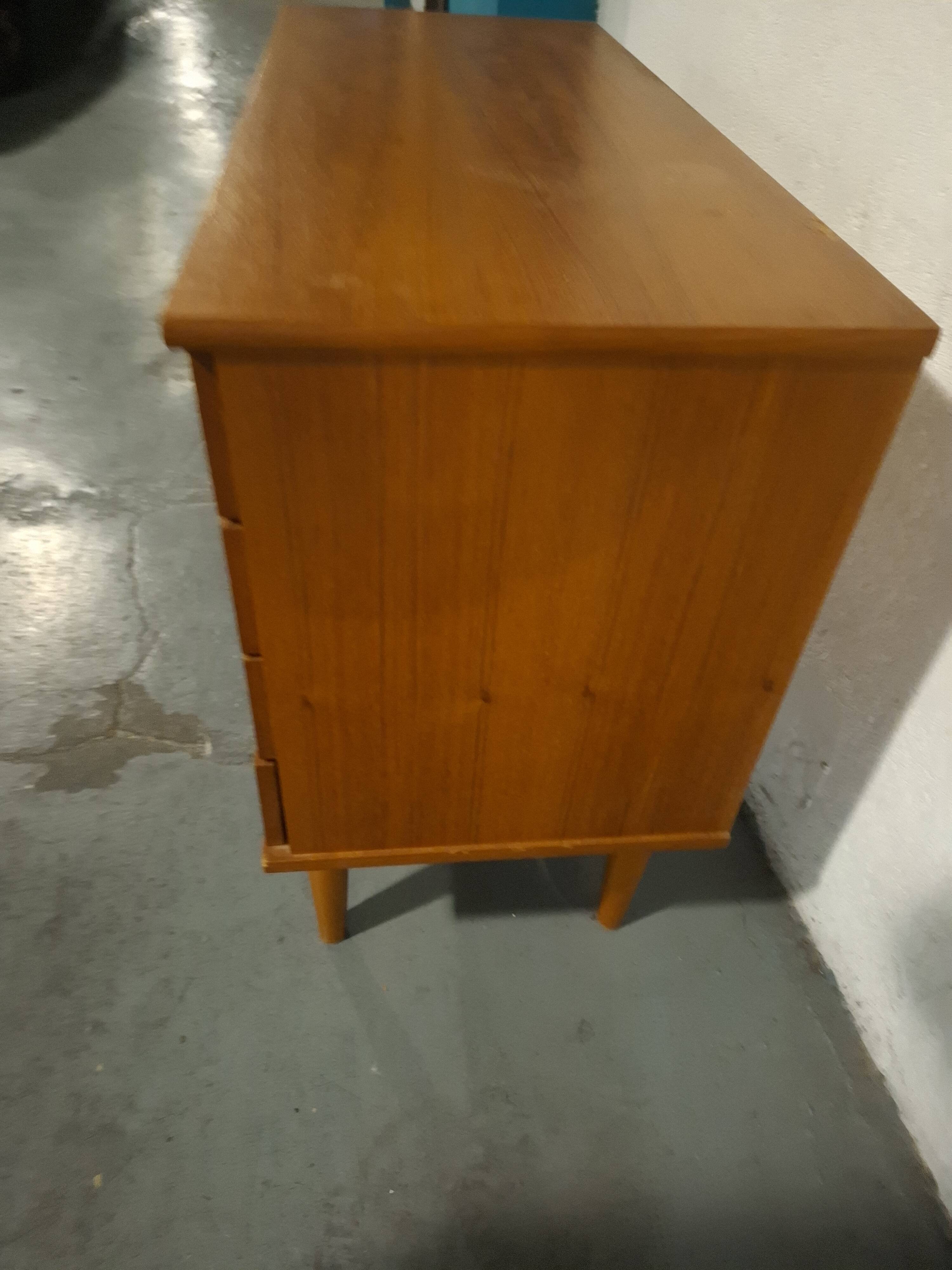 Scandinavian teak chest of drawers, 1960s design