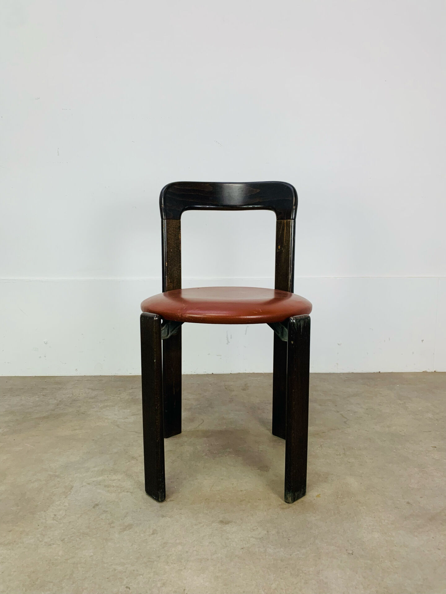 4 Bruno Rey chairs for Dietiker, workshop "Chair from Stein am Rhein"