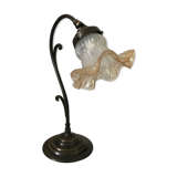 Art nouveau style tulip lamp