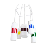 Chandelier with vintage suspensions