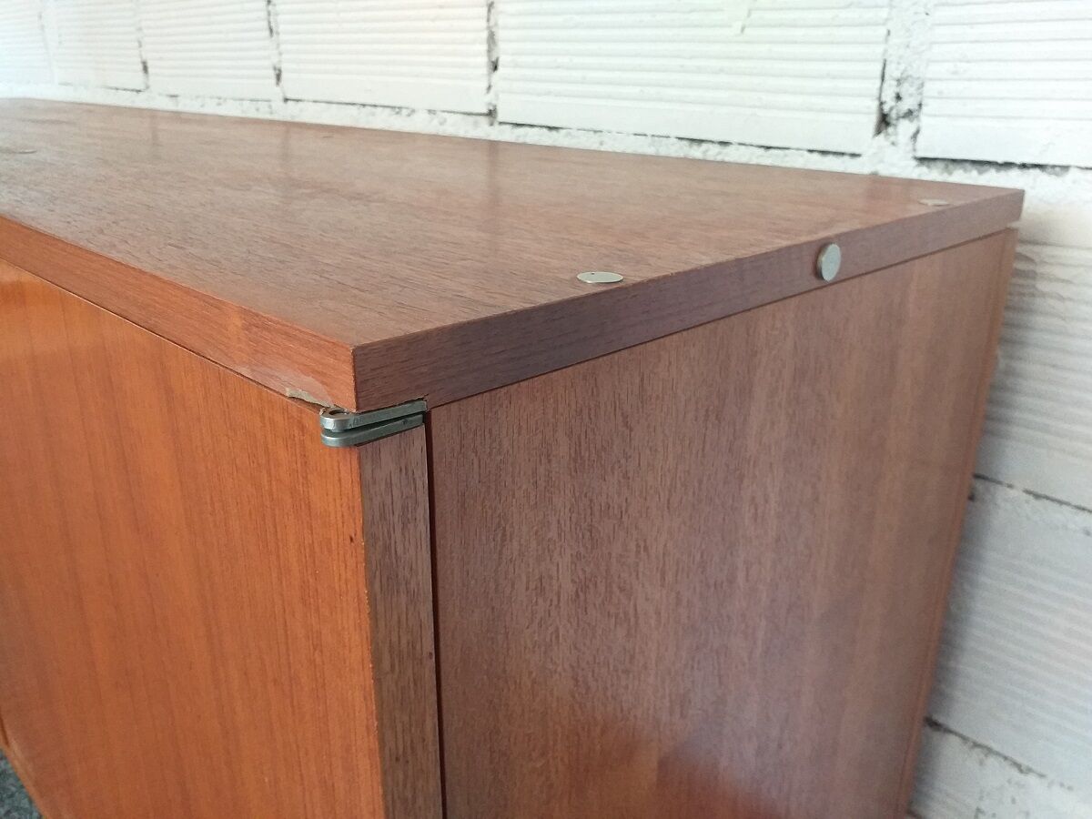 Louis Paolozzi sideboatd in teak modernist design 60