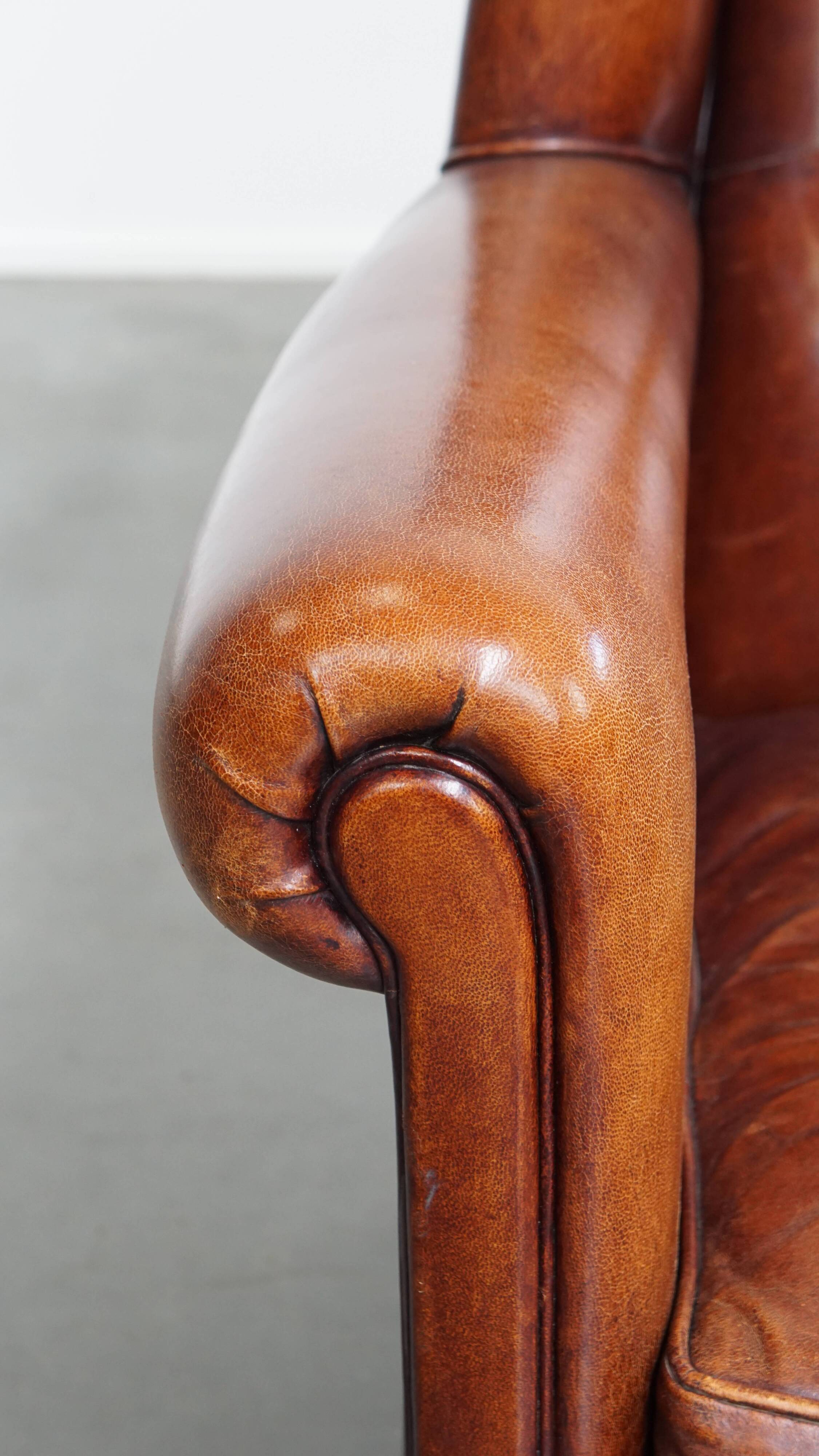 Sheepskin Wingback Chair