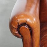 Sheepskin Wingback Chair