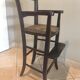Chaise haute enfant ancienne