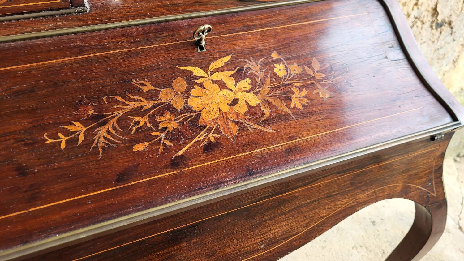 Sloping desk 19th century Louis XV style