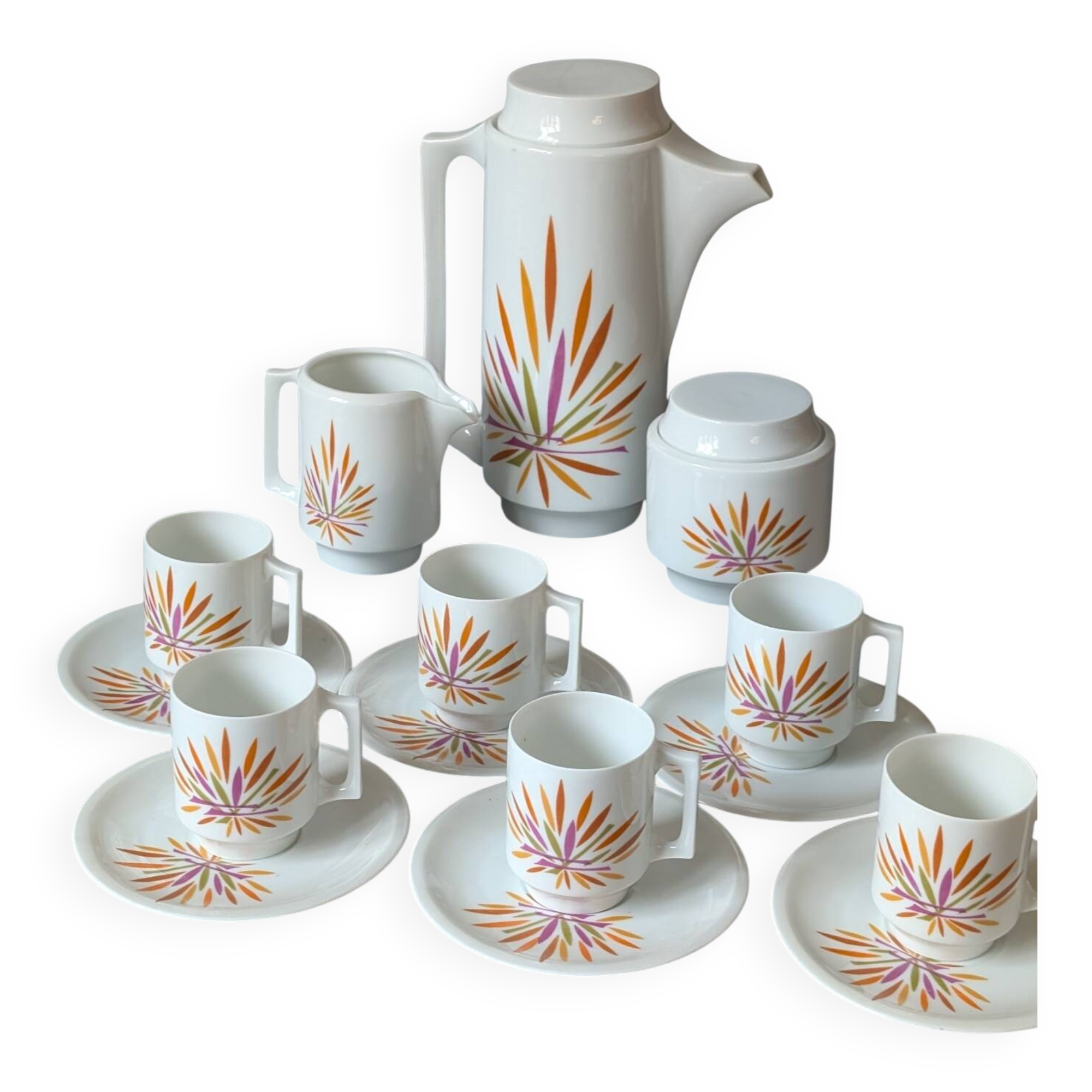 Coffee service limoges - jammet-seignolles "oslo"