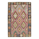 7x10 Geometric Handmade Vintage Rug, 207x311Cm