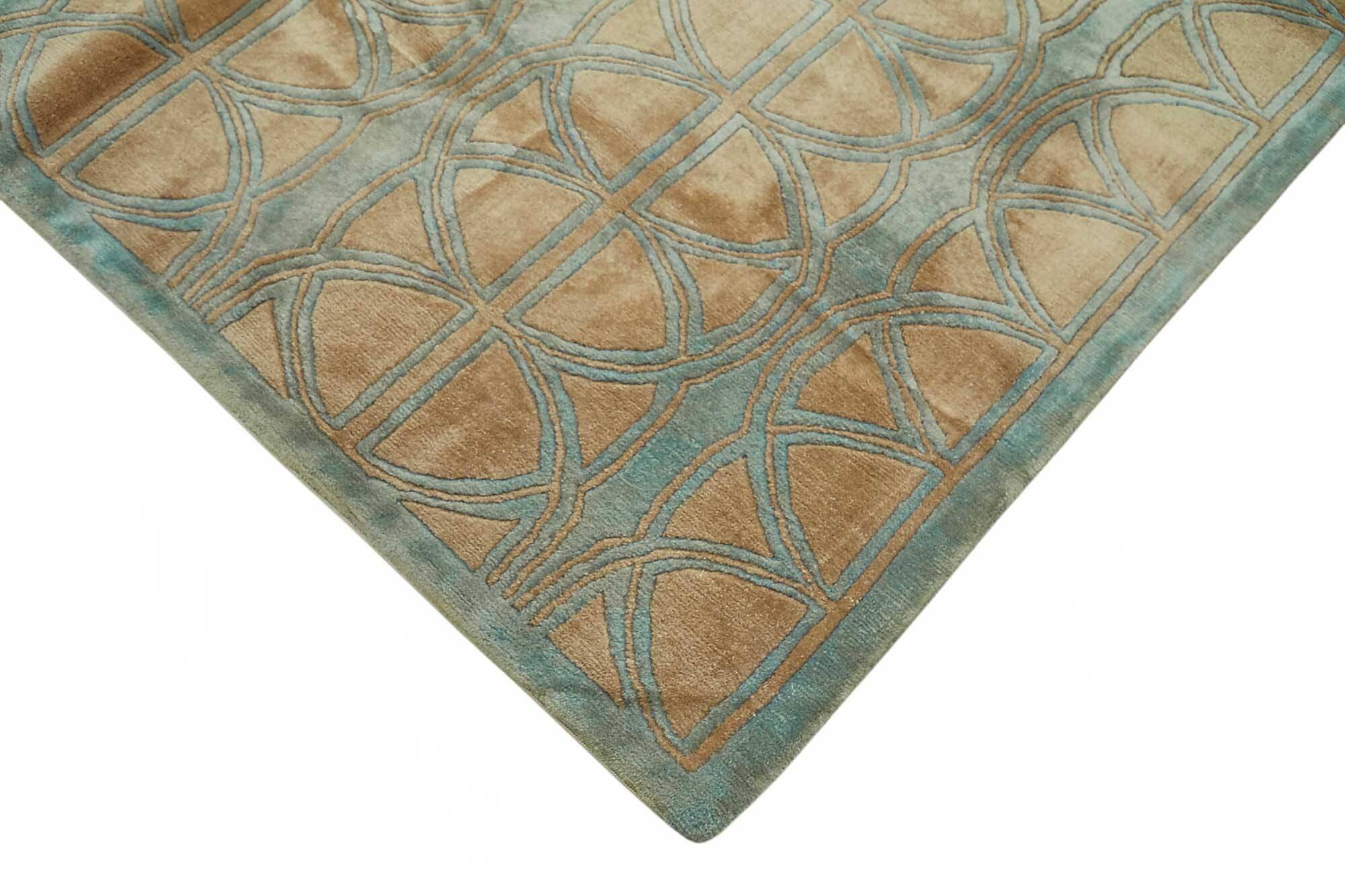 Turkish Handknotted Wool Oushak Rug 188 cm x 272 cm