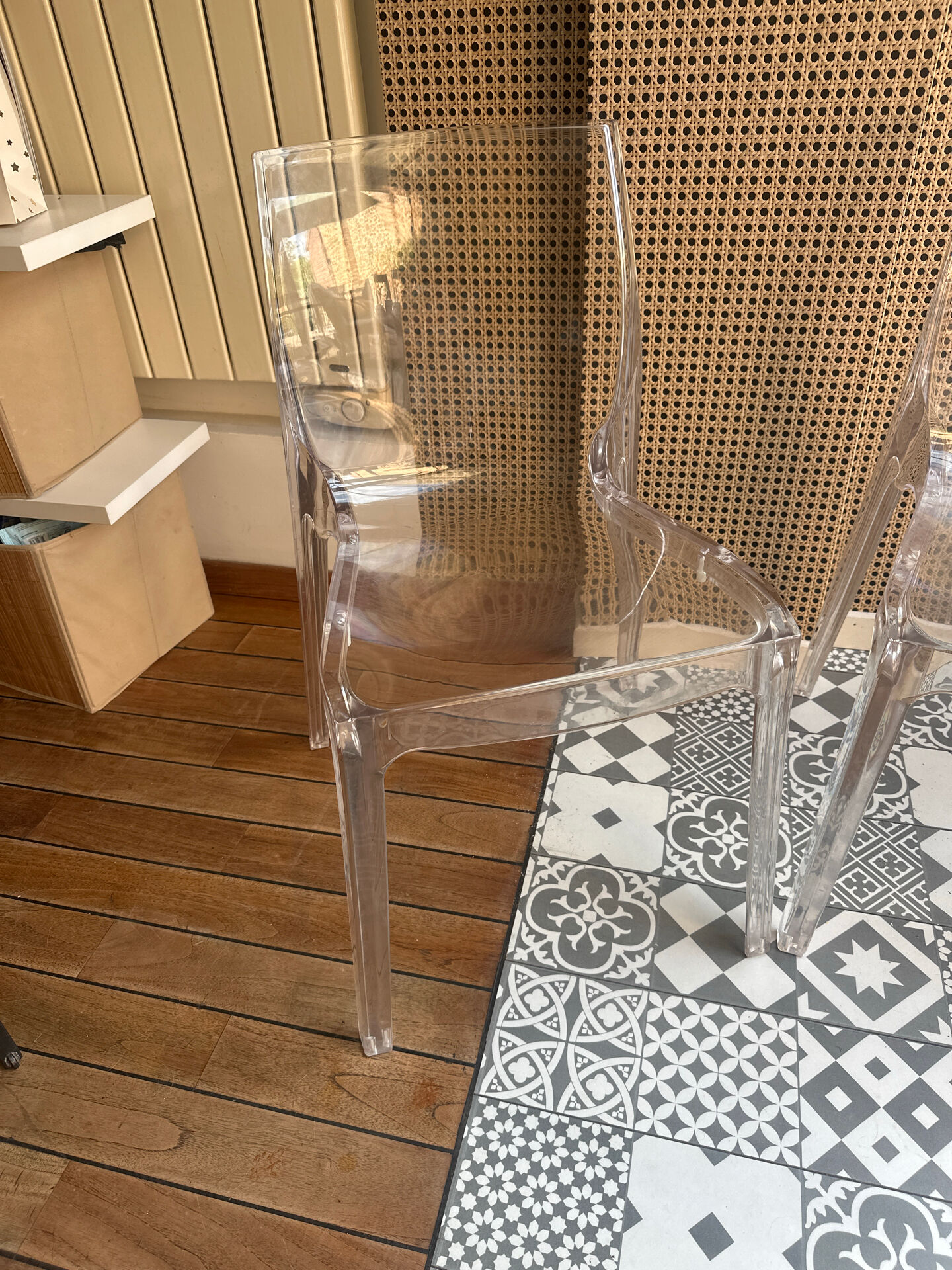 Kartell style chairs