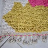 Handmade traditional Beni Ourain Berber rug, size 150 x 250 cm.