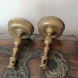 Bougeoirs en bronze