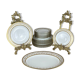 25 Piece Limoges Porcelain Service, 20th Century