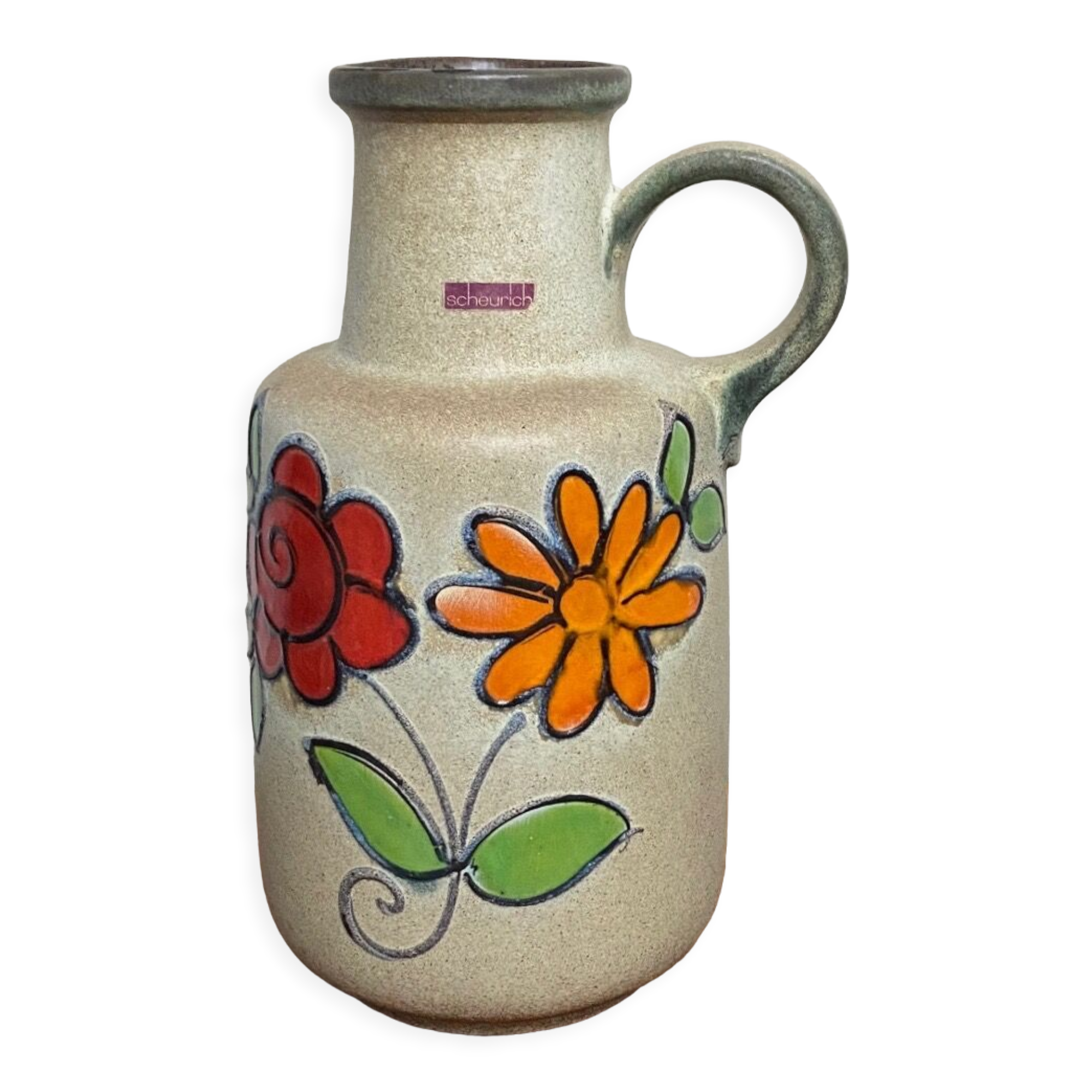 Jug floor vase scheurich