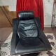Fauteuil en cuir pivotant
