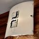 LARGE SCANDINAVIAN DESIGN GLASS WALL LIGHT.