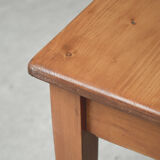 Ancienne table de ferme en bois massif