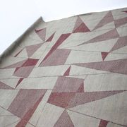 Unique Big Extra Large Abstract Design Geometric Carpet / Rug, 1950s