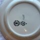 Set of 6 antique plates in porcelain from Sarreguemines – Ag decor