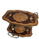 Marquetry service trolley