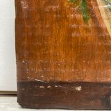 Oil on vintage panel