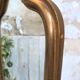 Mirror in gilded wood