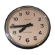 Horloge pendule Lepaute industrielle 36 cm fonctionne usine gare sncf atelier