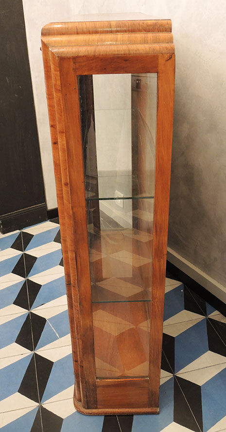 Old art deco 2-door showcase