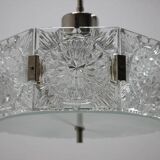 Design mid-century glass pendant by Kamenicky Senov, 1970s, up to six pieces