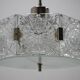 Design mid-century glass pendant by Kamenicky Senov, 1970s, up to six pieces