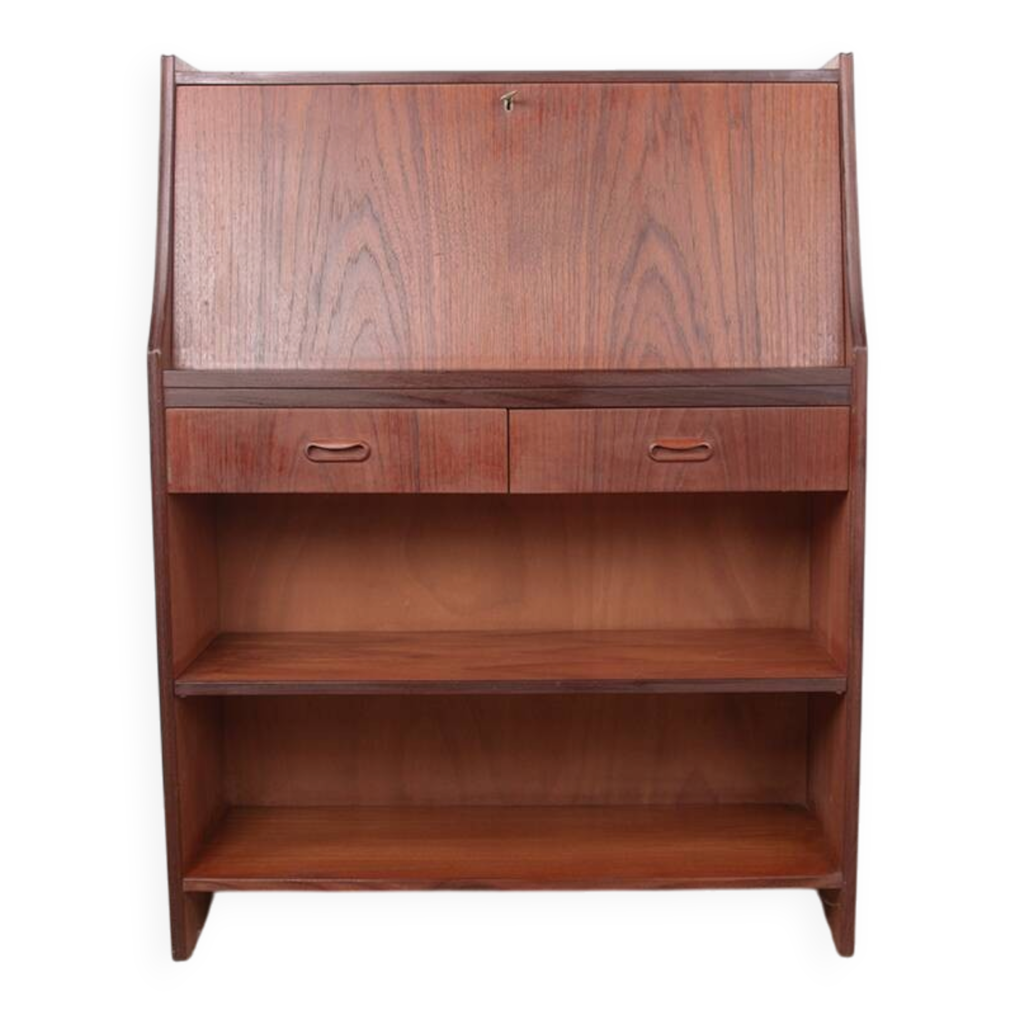Secretary, Scandinavian desk in teak from 1960.