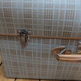 Old cardboard suitcase