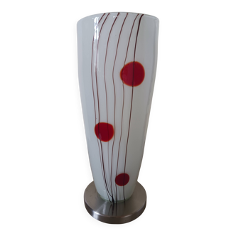 Opalescent glass mood lamp from Eglo