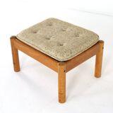Mid century teak danish footstool domino mobler