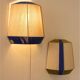 Wall lamp l'Epicurienne olive electric blue