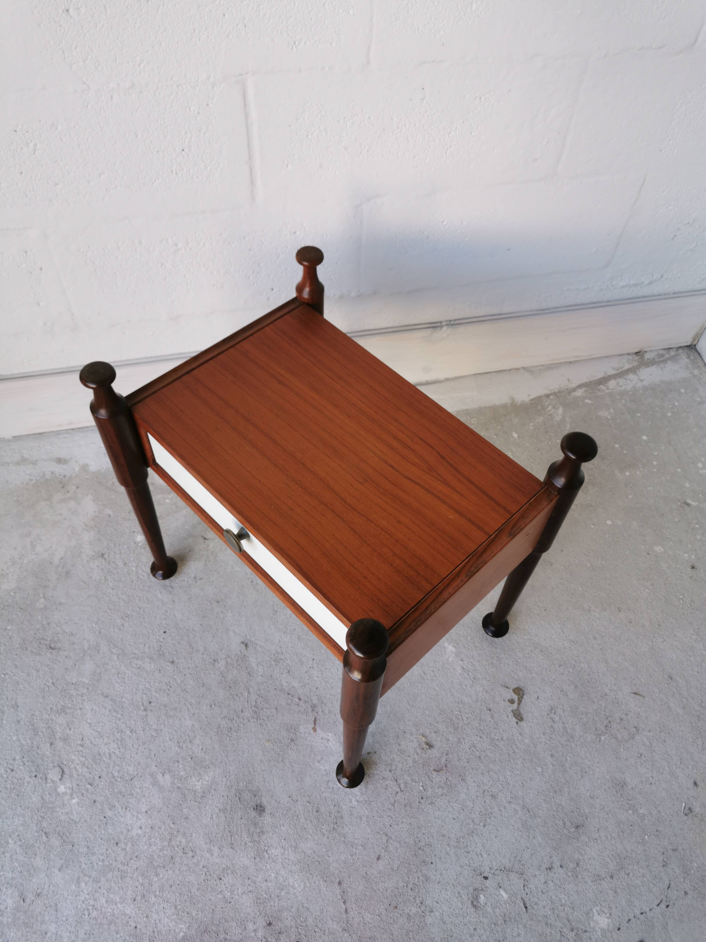 Vintage bedside table