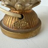 Terracotta “pineapple” lamp base