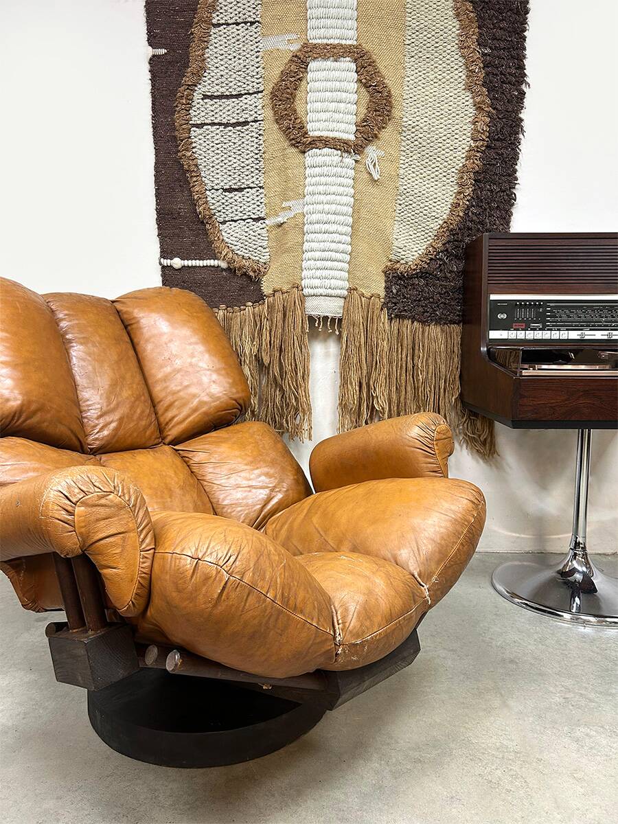 Vintage rare Koala lounge chair O.F. Blaha 1960s