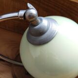 Art deco opaline desk lamp