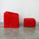 Fauteuil et pouf Senzafine par Gaetano Pesce